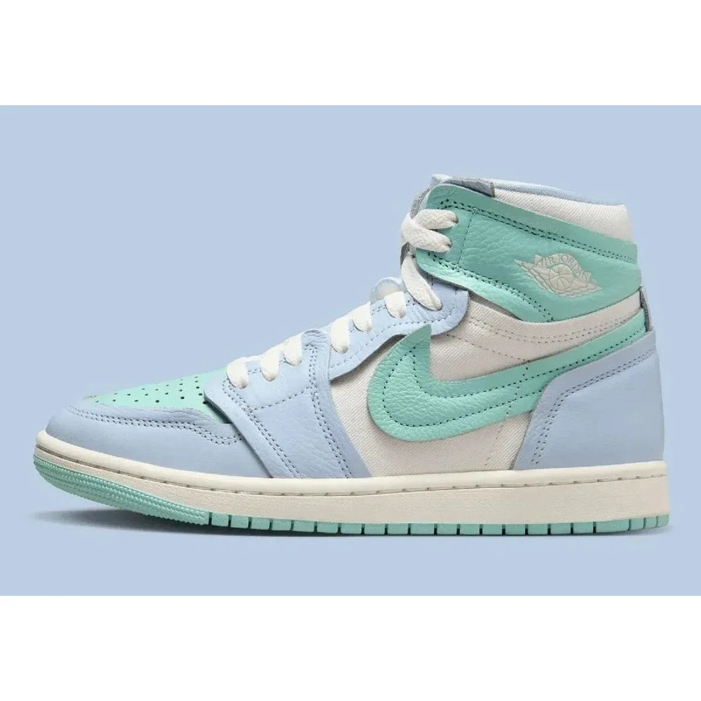 Nike Air Jordan 1 High Method of Make Hydrogen Blue/LightDew Women Size 7.5 NWOB